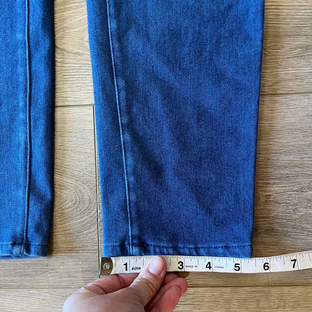 Rachel Zoe 2xl Classic Blue legging stretch Straight Jeans - Picture 8 of 9